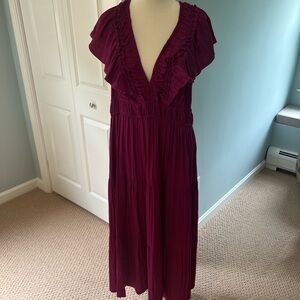 Anthropologie XL Maxi Sundress